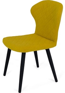 Кухонный стул Марио (Желтый Т182/ноги черные) в Твери