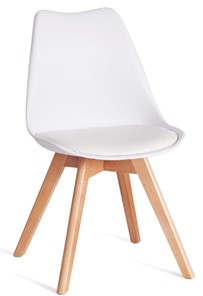Обеденный стул TULIP (mod. 73-1) 47,5х55х80 белый арт.20220 в Твери