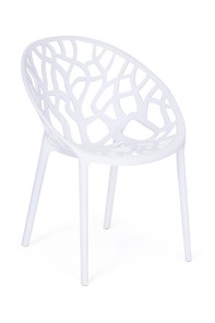 Кресло кухонное BUSH (mod.017) пластик 60*58,5*80 белый, арт.11725 в Твери