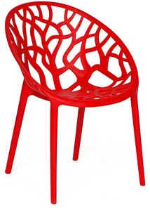 Кресло кухонное BUSH (mod.017) пластик 60*58,5*80 красный, арт.11726 в Твери