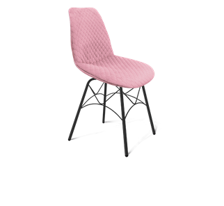 Обеденный стул SHT-ST29-С22 / SHT-S107 (розовый зефир/черный муар) в Твери