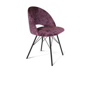 Обеденный стул SHT-ST34 / SHT-S37 (вишневый джем/черный муар) в Твери