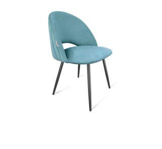 Обеденный стул SHT-ST34-1 / SHT-S95-1 (голубая пастель/черный муар) в Твери