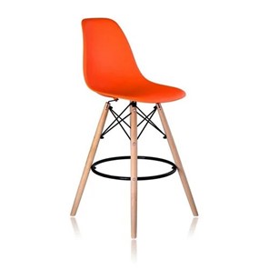 Барный стул DSL 110 Wood bar (оранжевый) в Твери