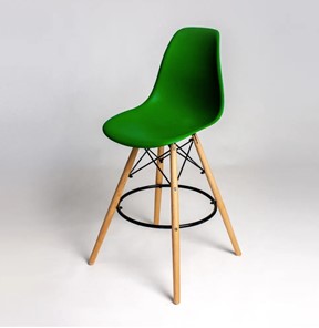 Барный стул DSL 110 Wood bar (Зеленый) в Твери