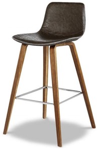 Полубарный стул JY1733-61 коричневый в Твери