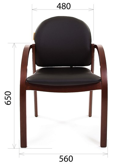Кресло CHAIRMAN 659 Экокожа черная в Твери - изображение 1