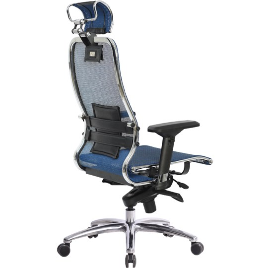 Кресло компьютерное Samurai S-3.04, синий в Твери - изображение 3