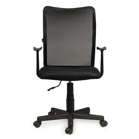 Кресло офисное Brabix Spring MG-307 (с подлокотниками, черное TW) в Твери - изображение 2