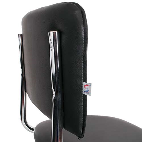 Офисный стул Sylwia chrome P100, кож/зам V4 в Твери - изображение 4