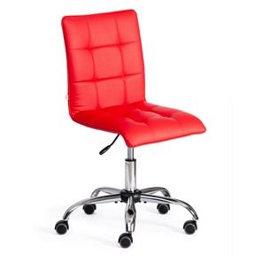 Кресло компьютерное ZERO кож/зам, красный, арт.12448 в Твери