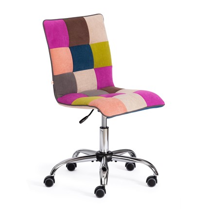 Компьютерное кресло ZERO (спектр) ткань, флок, цветной арт.15370 в Твери - изображение