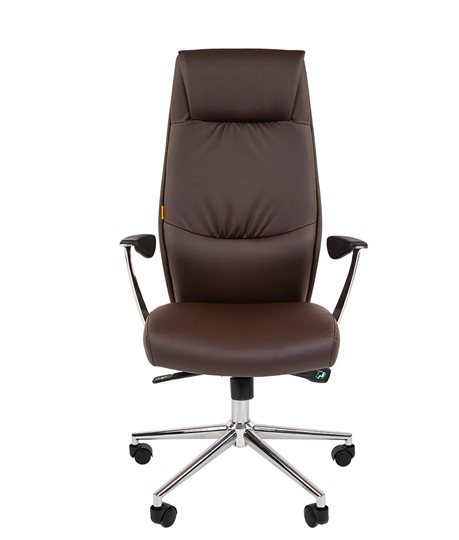 Офисное кресло CHAIRMAN Vista Экокожа премиум коричневая (vista) в Твери - изображение 3