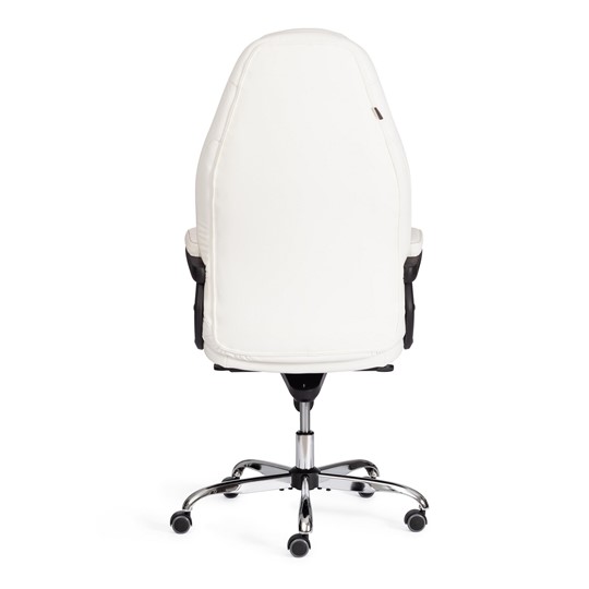 Кресло компьютерное BOSS Lux, кож/зам, белый, арт.21152 в Твери - изображение 4