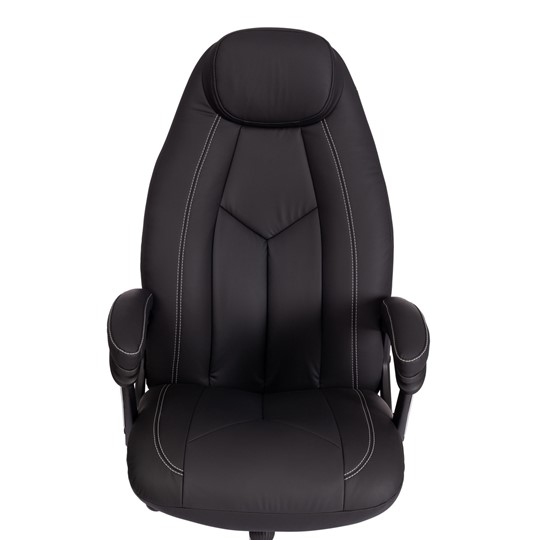 Офисное кресло BOSS Lux, кож/зам, черный, арт.21151 в Твери - изображение 6