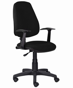 Компьютерное кресло Brabix Comfort MG-321, регулируемая эргономичная спинка, ткань, черное в Твери