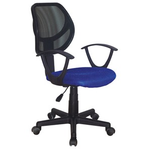Кресло Brabix Flip MG-305 (ткань TW, синее/черное) 531919 в Твери