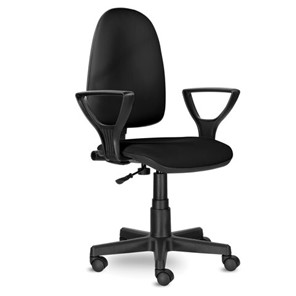 Офисное кресло Brabix Prestige Ergo MG-311 (регулируемая эргономичная спинка, кожзам, черное) 531877 в Твери