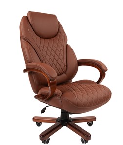 Компьютерное кресло CHAIRMAN 406, коричневый в Твери