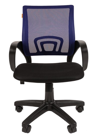 Офисное кресло CHAIRMAN 696 black Сетчатый акрил DW61 синий в Твери - изображение 1