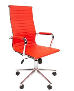 Кресло офисное CHAIRMAN 755, красное в Твери