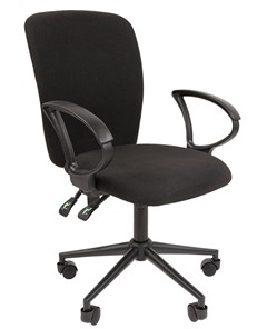 Кресло офисное CHAIRMAN 9801 BLACK, черное в Твери