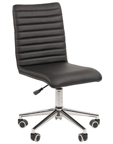 Офисное кресло CHAIRMAN 020, черное экокожа в Твери