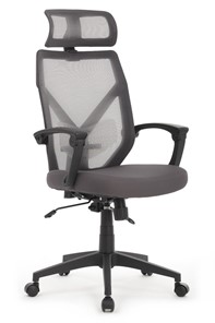 Кресло компьютерное Design OLIVER W-203 AC, Серый в Твери