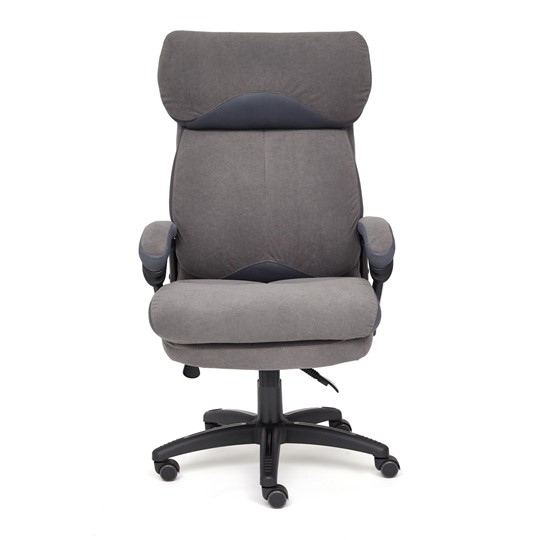 Компьютерное кресло DUKE флок/ткань, серый/серый, 29/TW-12 арт.14039 в Твери - изображение 1