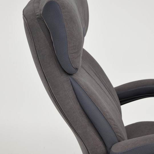 Компьютерное кресло DUKE флок/ткань, серый/серый, 29/TW-12 арт.14039 в Твери - изображение 10