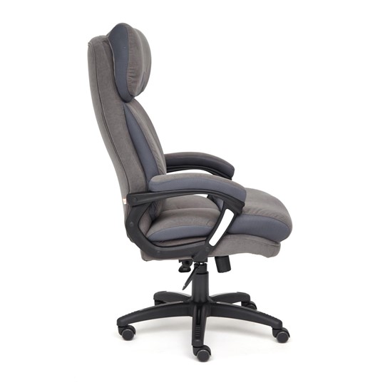 Компьютерное кресло DUKE флок/ткань, серый/серый, 29/TW-12 арт.14039 в Твери - изображение 2