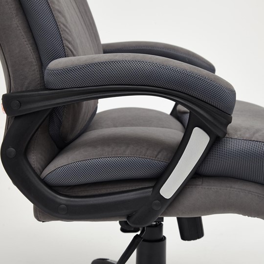 Компьютерное кресло DUKE флок/ткань, серый/серый, 29/TW-12 арт.14039 в Твери - изображение 22