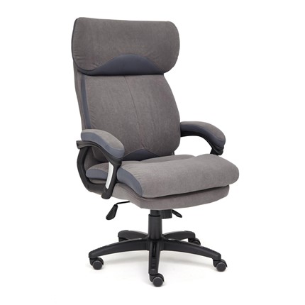 Компьютерное кресло DUKE флок/ткань, серый/серый, 29/TW-12 арт.14039 в Твери - изображение