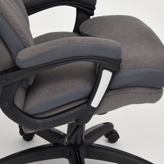 Компьютерное кресло DUKE флок/ткань, серый/серый, 29/TW-12 арт.14039 в Твери - изображение 9