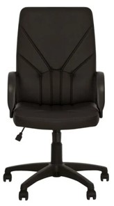 Компьютерное кресло MANAGER (PL64) экокожа ECO-30, черная в Твери - предосмотр