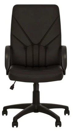 Компьютерное кресло MANAGER (PL64) экокожа ECO-30, черная в Твери - изображение