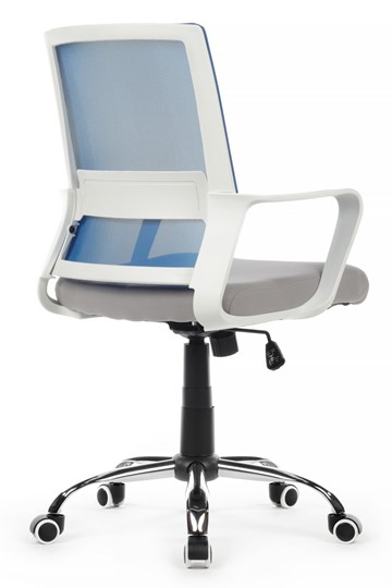 Компьютерное кресло RCH 1029MW, серый/синий в Твери - изображение 3