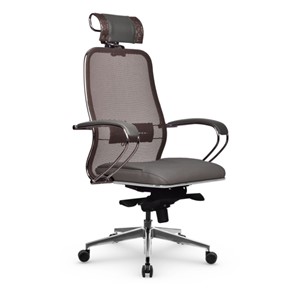 Кресло офисное Samurai SL-2.041 MPES Светло-Коричневый / Серый в Твери