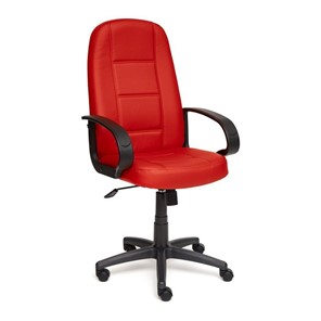 Компьютерное кресло СН747 кож/зам, красный, арт.7707 в Твери