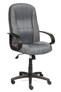 Компьютерное кресло СН833 ткань/сетка, серая/серая, арт.10327 в Твери