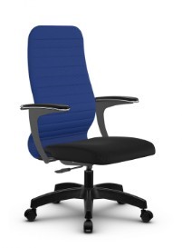 Офисное кресло SU-CU160-10P PL синий/черный в Твери