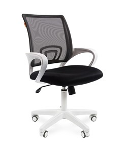 Кресло офисное CHAIRMAN 696 white, черный в Твери