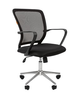 Офисное кресло CHAIRMAN 698 CHROME new Сетка TW-01 (черная) в Твери