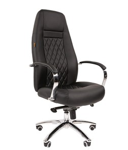 Кресло офисное CHAIRMAN 950 Экокожа черная в Твери