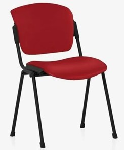 Офисное кресло ERA BLACK красный в Твери