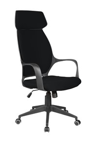 Компьютерное кресло Riva Chair 7272 (Черный/черный) в Твери