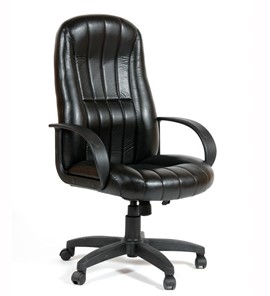 Офисное кресло CHAIRMAN 685, экокожа, цвет черный в Твери