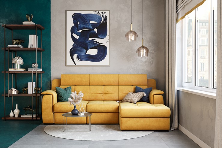 Угловой диван Бруклин с оттоманкой в Твери - изображение 7