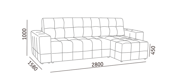 Угловой диван Реал ДУ в Твери - изображение 5