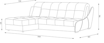 Угловой диван Токио (ППУ) в Твери - предосмотр 1